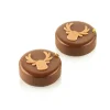 Emporte Pièce - Découpoir Pâtisserie|Moule Silicone*SILIKOMART Chablon Silicone Renne 4 x 4 x H 0,2 cm (x24)