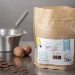 Produits Bio*WEISS Chocolat au Lait Bio 42% Ceïba 1 kg