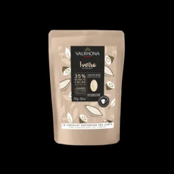 Chocolat De Couverture*VALRHONA Chocolat de Couverture Blanc Ivoire 35% 250g