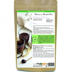 Produits Bio|Chocolat De Couverture*WEISS Chocolat Noir Bio 64% Fondettes 250g