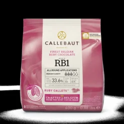 Chocolat De Couverture*CALLEBAUT Chocolat Ruby RB1 33,6% 400 g