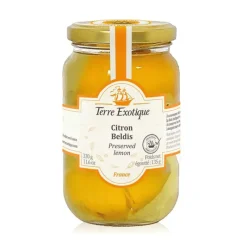 Fruits Confits*TERRE EXOTIQUE Citrons Beldis Confits au Sel Bio 330 g