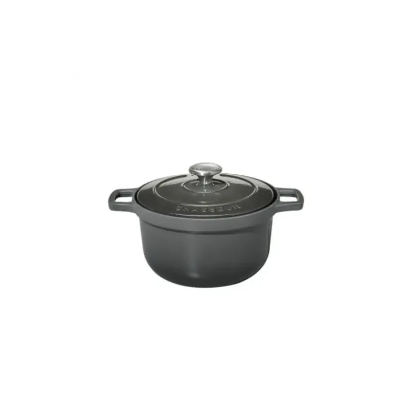 Cocotte En Fonte*CHASSEUR Cocotte à Riz en Fonte 16 cm Caviar
