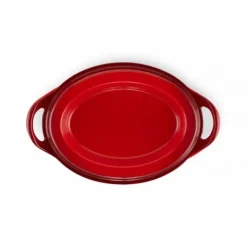 Cocotte En Fonte*LE CREUSET Cocotte Doufeu Ovale en Fonte 32 cm Cerise