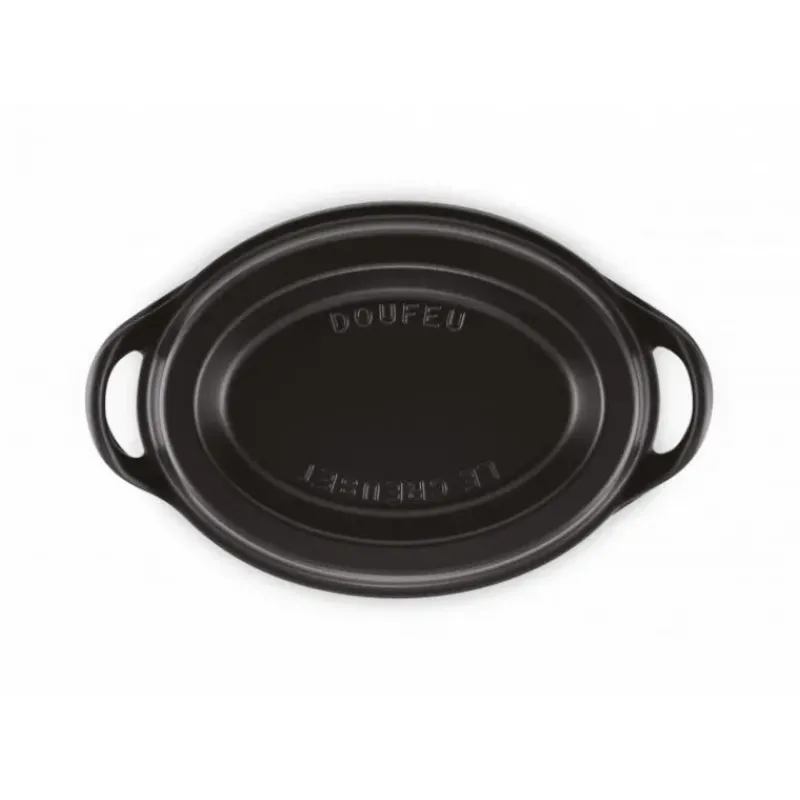 Cocotte En Fonte*LE CREUSET Cocotte Doufeu Ovale en Fonte 32 cm Noir Mat