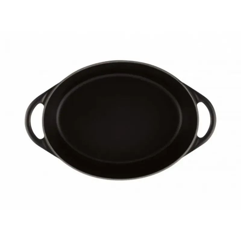 Cocotte En Fonte*LE CREUSET Cocotte Doufeu Ovale en Fonte 32 cm Noir Mat