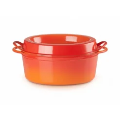 Cocotte En Fonte*LE CREUSET Cocotte Doufeu Ovale en Fonte 32 cm Noir Mat