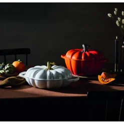 Cocotte En Fonte*LE CREUSET Cocotte en Fonte Citrouille 24 cm Volcanique