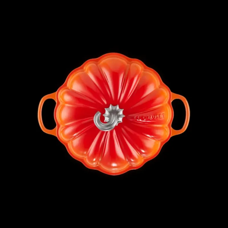 Cocotte En Fonte*LE CREUSET Cocotte en Fonte Citrouille 24 cm Volcanique
