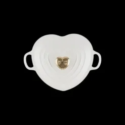 Cocotte En Fonte*LE CREUSET Cocotte en Fonte Cœur 20 cm Blanc