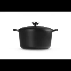 Cocotte En Fonte*LE CREUSET Cocotte en Fonte Haute 26 cm Noir Ebène