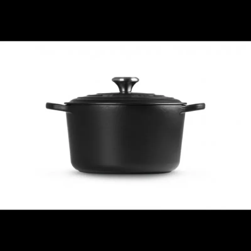 Cocotte En Fonte*LE CREUSET Cocotte en Fonte Haute 26 cm Noir Ebène