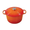 Cocotte En Fonte*LE CREUSET Cocotte en Fonte Haute 24 cm Volcanique