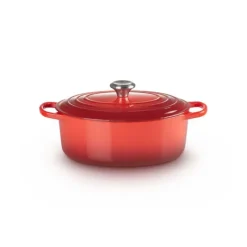 Cocotte En Fonte*LE CREUSET Cocotte en fonte Ovale 40 cm Cerise Signature