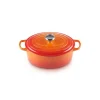 Cocotte En Fonte*LE CREUSET Cocotte en Fonte Ovale 27 cm Volcanique Signature