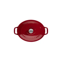 Cocotte En Fonte*CHASSEUR Cocotte en Fonte Ovale 35 cm Rouge