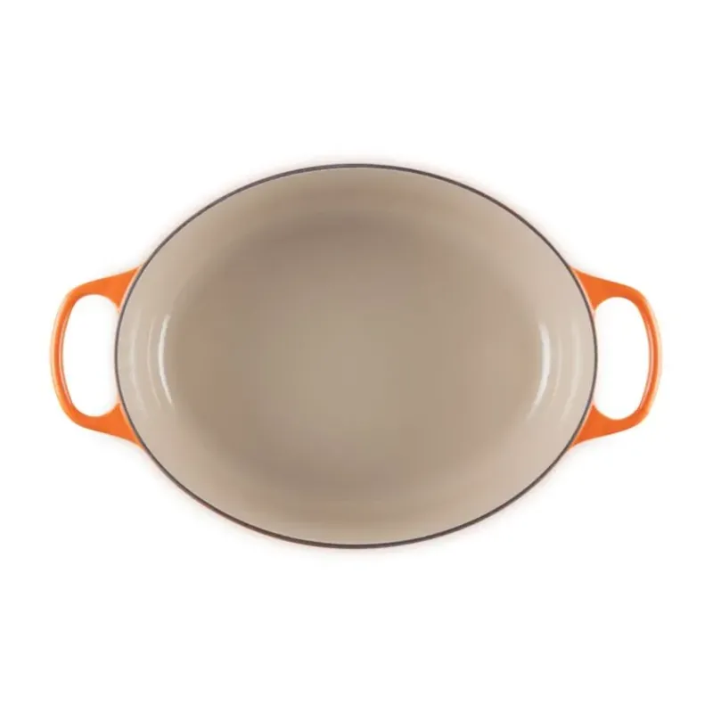 Cocotte En Fonte*LE CREUSET Cocotte en fonte Ovale 35 cm Volcanique Signature
