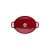 Cocotte En Fonte*CHASSEUR Cocotte en Fonte Ovale 29 cm Rouge