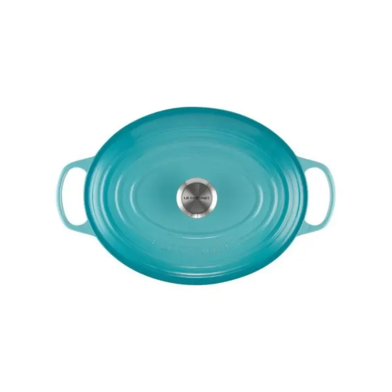 Cocotte En Fonte*LE CREUSET Cocotte en fonte Ovale 31 cm Caraïbes Signature