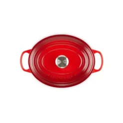 Cocotte En Fonte*LE CREUSET Cocotte en Fonte Ovale 31 cm Cerise Signature