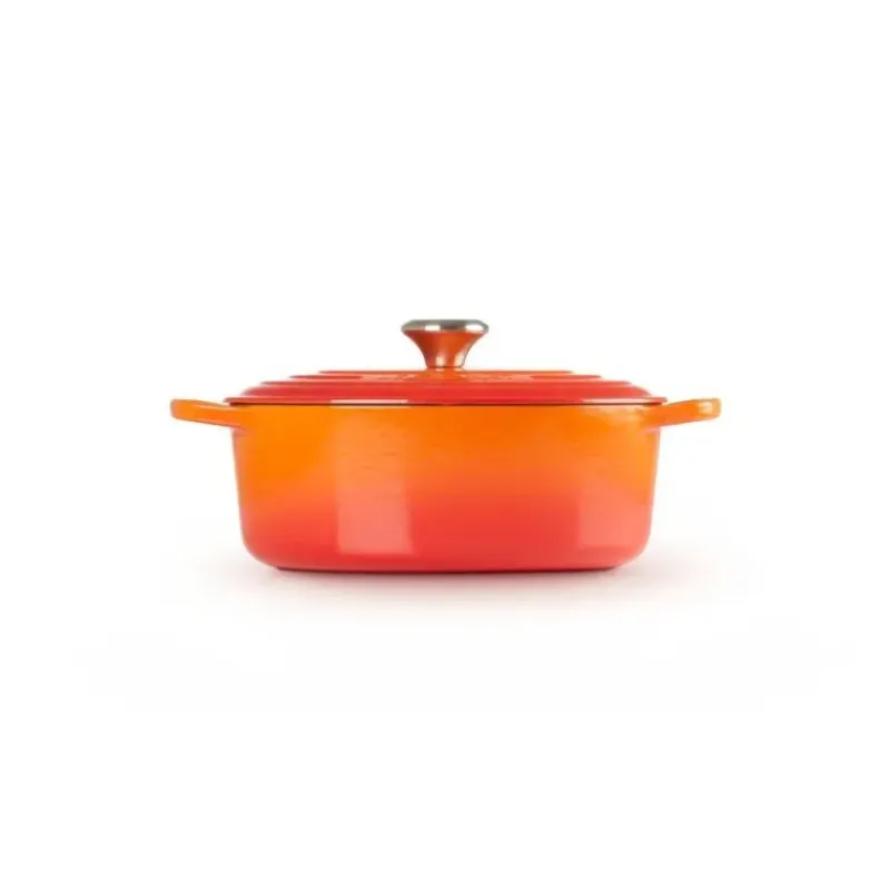 Cocotte En Fonte*LE CREUSET Cocotte en fonte Ovale 40 cm Volcanique Signature