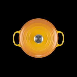 Cocotte En Fonte*LE CREUSET Cocotte en fonte Ronde 24 cm Nectar Signature
