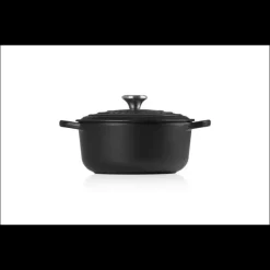 Cocotte En Fonte*LE CREUSET Cocotte en fonte Ronde 20 cm Noir mat Signature