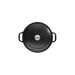 Cocotte En Fonte*CHASSEUR Cocotte en Fonte Ronde 26 cm Noir Mat