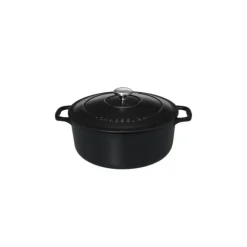 Cocotte En Fonte*CHASSEUR Cocotte en Fonte Ronde 20 cm Noir Mat