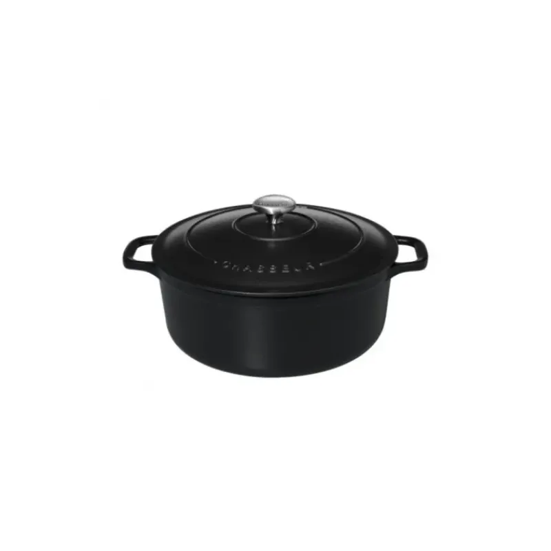 Cocotte En Fonte*CHASSEUR Cocotte en Fonte Ronde 20 cm Noir Mat