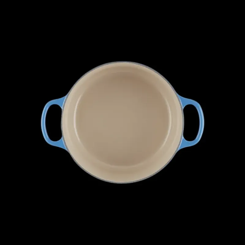Cocotte En Fonte*LE CREUSET Cocotte en Fonte Ronde 22 cm Signature Azur