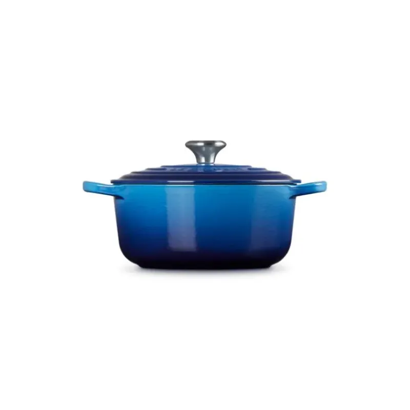 Cocotte En Fonte*LE CREUSET Cocotte en Fonte Ronde 20 cm Azur Signature