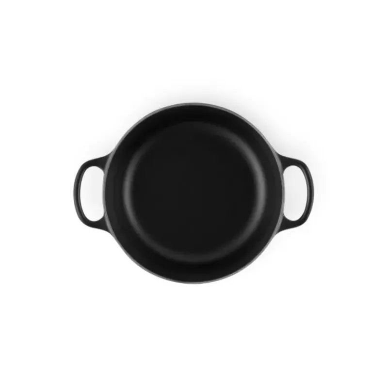 Cocotte En Fonte*LE CREUSET Cocotte en Fonte Ronde 30 cm Noir mat Signature