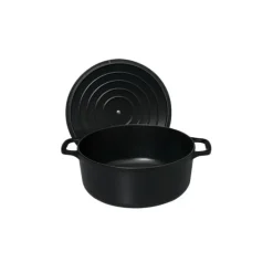 Cocotte En Fonte*CHASSEUR Cocotte en Fonte Ronde 18 cm Noir Mat