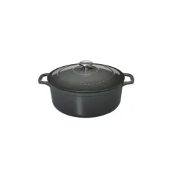 Cocotte En Fonte*CHASSEUR Cocotte en Fonte Ronde 28 cm Caviar