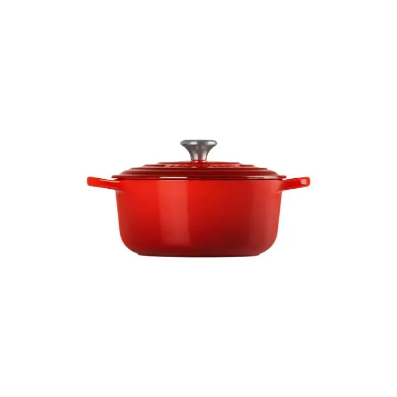Cocotte En Fonte*LE CREUSET Cocotte en fonte Ronde 30 cm Cerise Signature