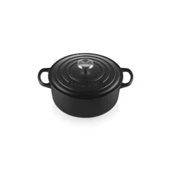 Cocotte En Fonte*LE CREUSET Cocotte en Fonte Ronde 26 cm Noir mat Signature