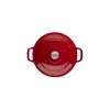 Cocotte En Fonte*CHASSEUR Cocotte en Fonte Ronde 28 cm Rouge