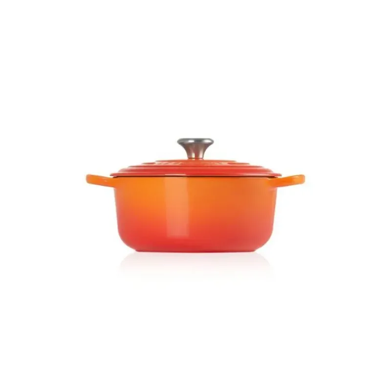 Cocotte En Fonte*LE CREUSET Cocotte en fonte Ronde 28 cm Volcanique Signature
