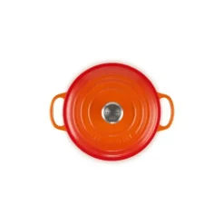 Cocotte En Fonte*LE CREUSET Cocotte en fonte Ronde 28 cm Volcanique Signature