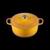 Cocotte En Fonte*LE CREUSET Cocotte en fonte Ronde 28 cm Nectar Signature