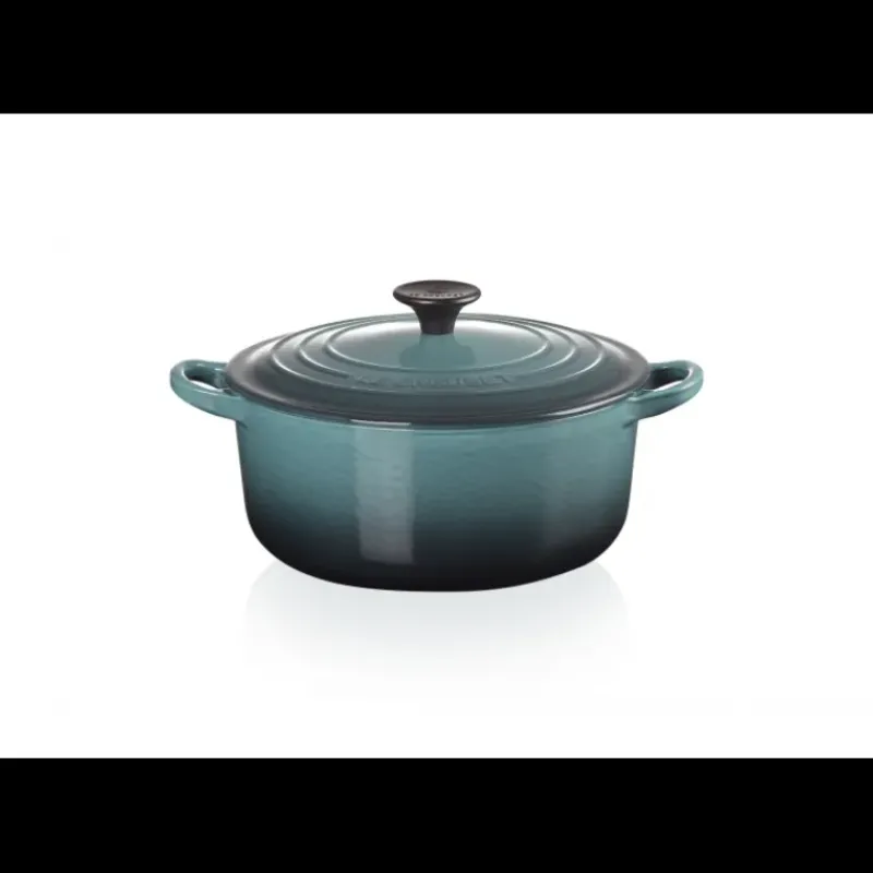 Cocotte En Fonte*LE CREUSET Cocotte en Fonte Ronde Tradition 26 cm Océan