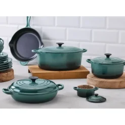 Cocotte En Fonte*LE CREUSET Cocotte en Fonte Ronde Tradition 20 cm Océan