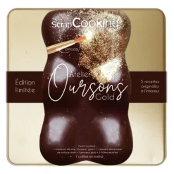 Moules À Chocolat*SCRAPCOOKING Coffret Oursons Gold Edition limitée