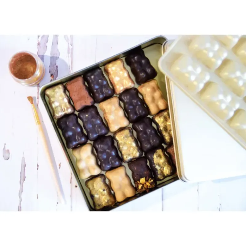 Moules À Chocolat*SCRAPCOOKING Coffret Oursons Gold Edition limitée