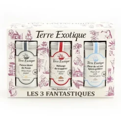 Marinade, Mélange Epices|Epices*TERRE EXOTIQUE Coffret Épices 3 Assortiments Fantastiques