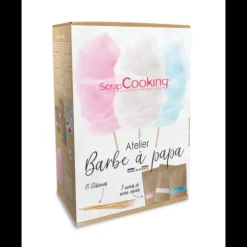 Préparation Pâtisserie*SCRAPCOOKING Coffret Préparation Barbe à Papa 3 x 160 g