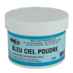 Colorants Alimentaires*MALLARD FERRIERE Colorant alimentaire Bleu Ciel E133 Poudre Hydrosoluble 100g