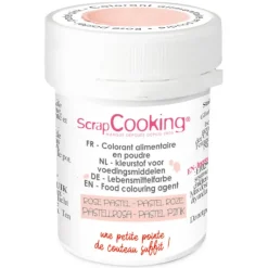 Colorants Alimentaires*SCRAPCOOKING Colorant Alimentaire en Poudre Rose Pastel 5g