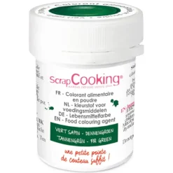 Colorants Alimentaires*SCRAPCOOKING Colorant Alimentaire en Poudre Vert Sapin 5g